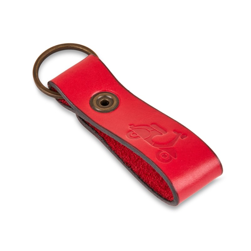 Ayı Kamp Vespa Çakmak & Anahtarlık Seti (Kırmızı)